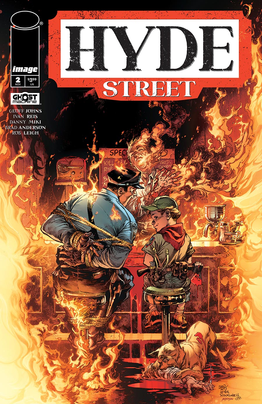 Hyde Street #2 Cover A Regular Ivan Reis Danny Miki & Brad Anderson Cover