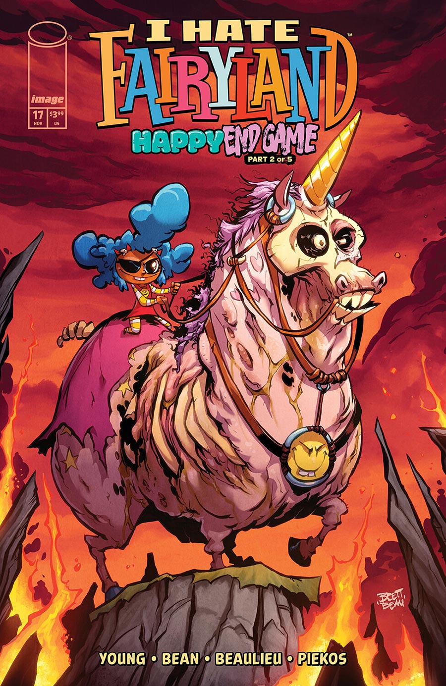 I Hate Fairyland Vol 2 #17 Cover A Regular Brett Bean Cover