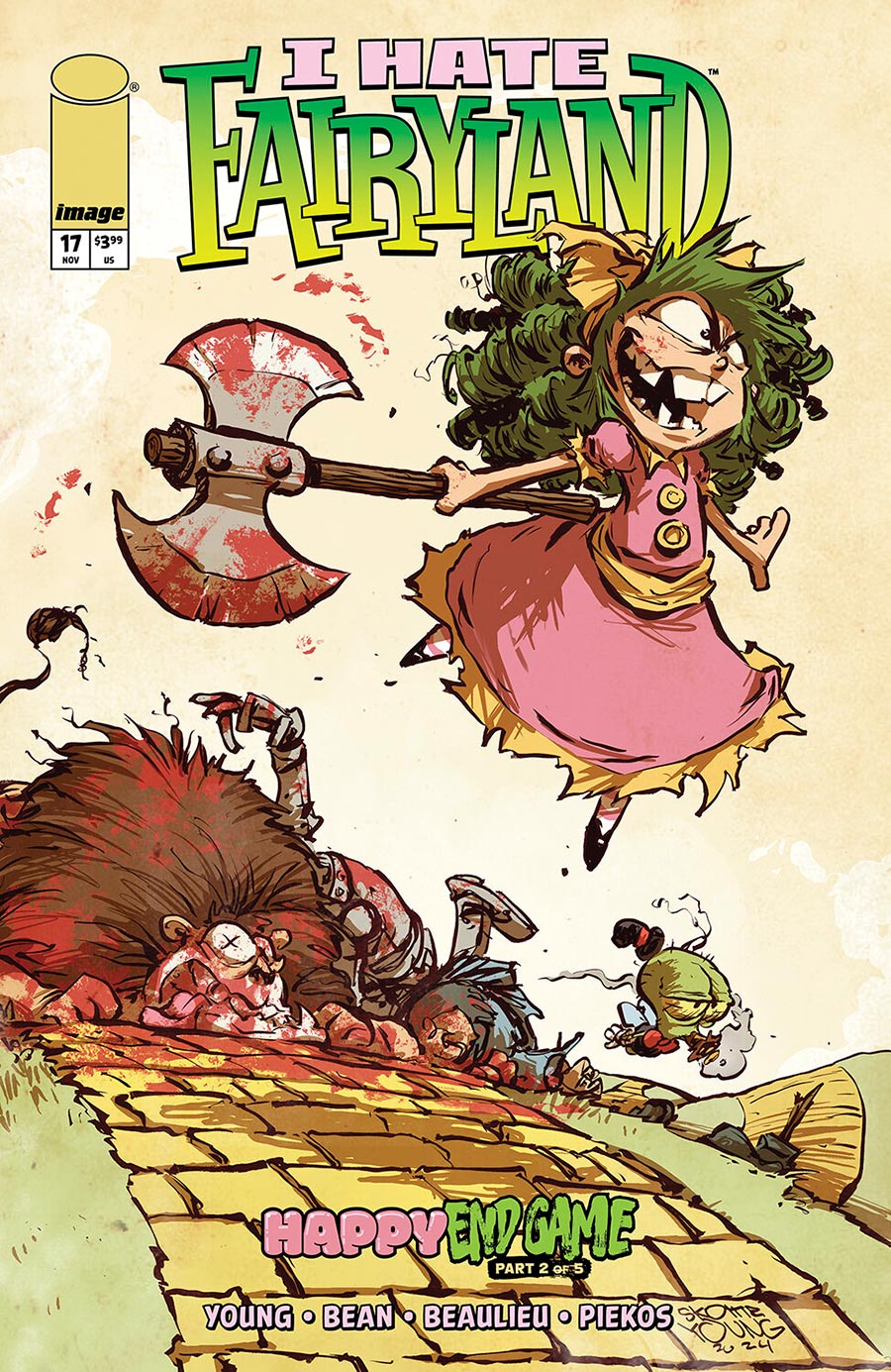 I Hate Fairyland Vol 2 #17 Cover C Incentive Skottie Young Variant Cover