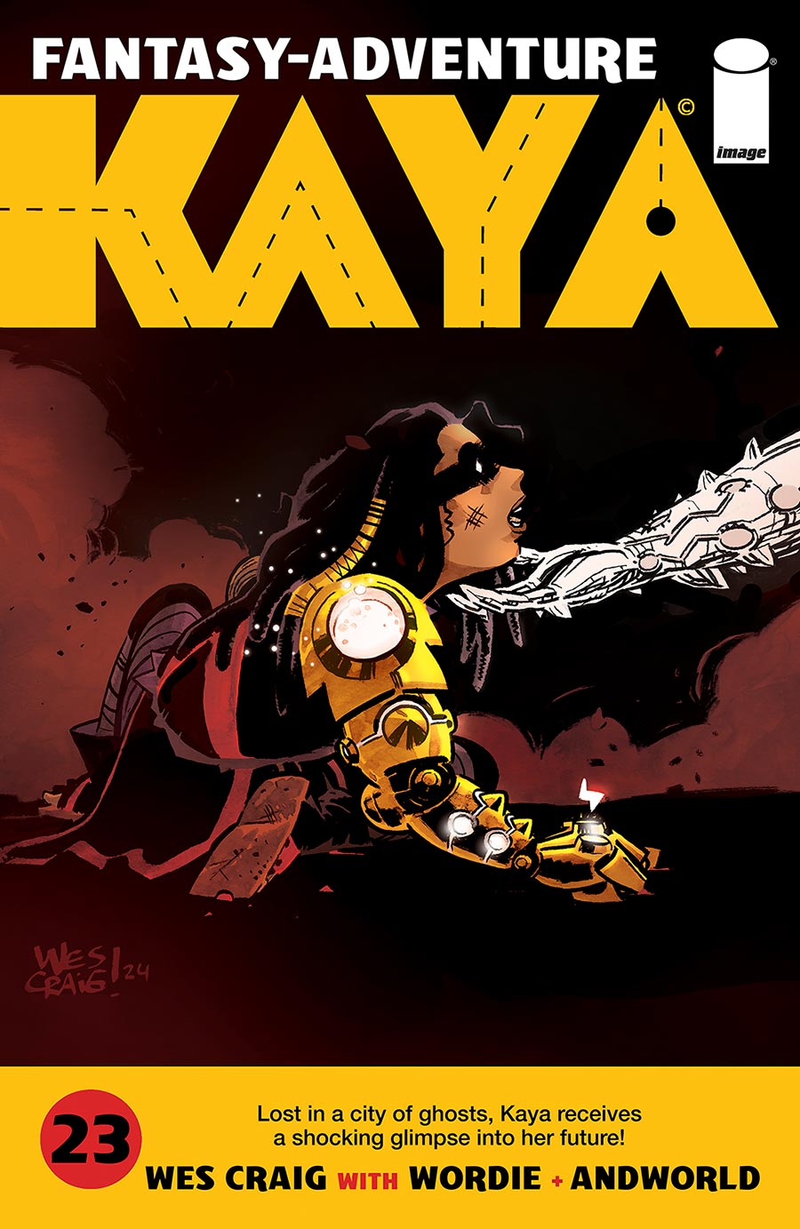 Kaya #23 Cover A Regular Wes Craig Cover