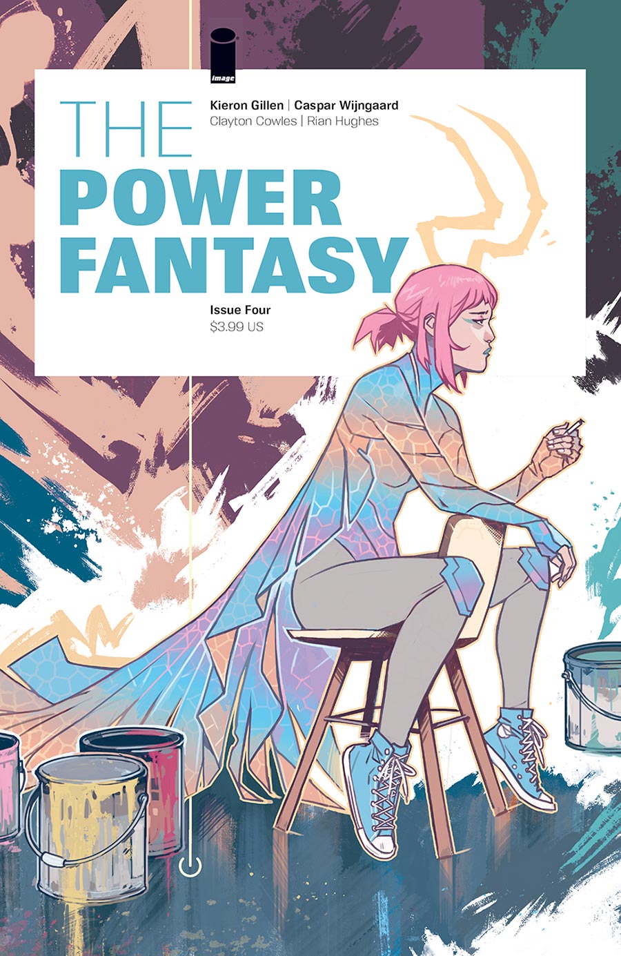 Power Fantasy #4 Cover A Regular Caspar Wijngaard Cover