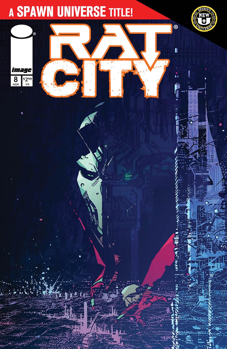 Rat City #8 Cover B Variant Mirko Colak Cover