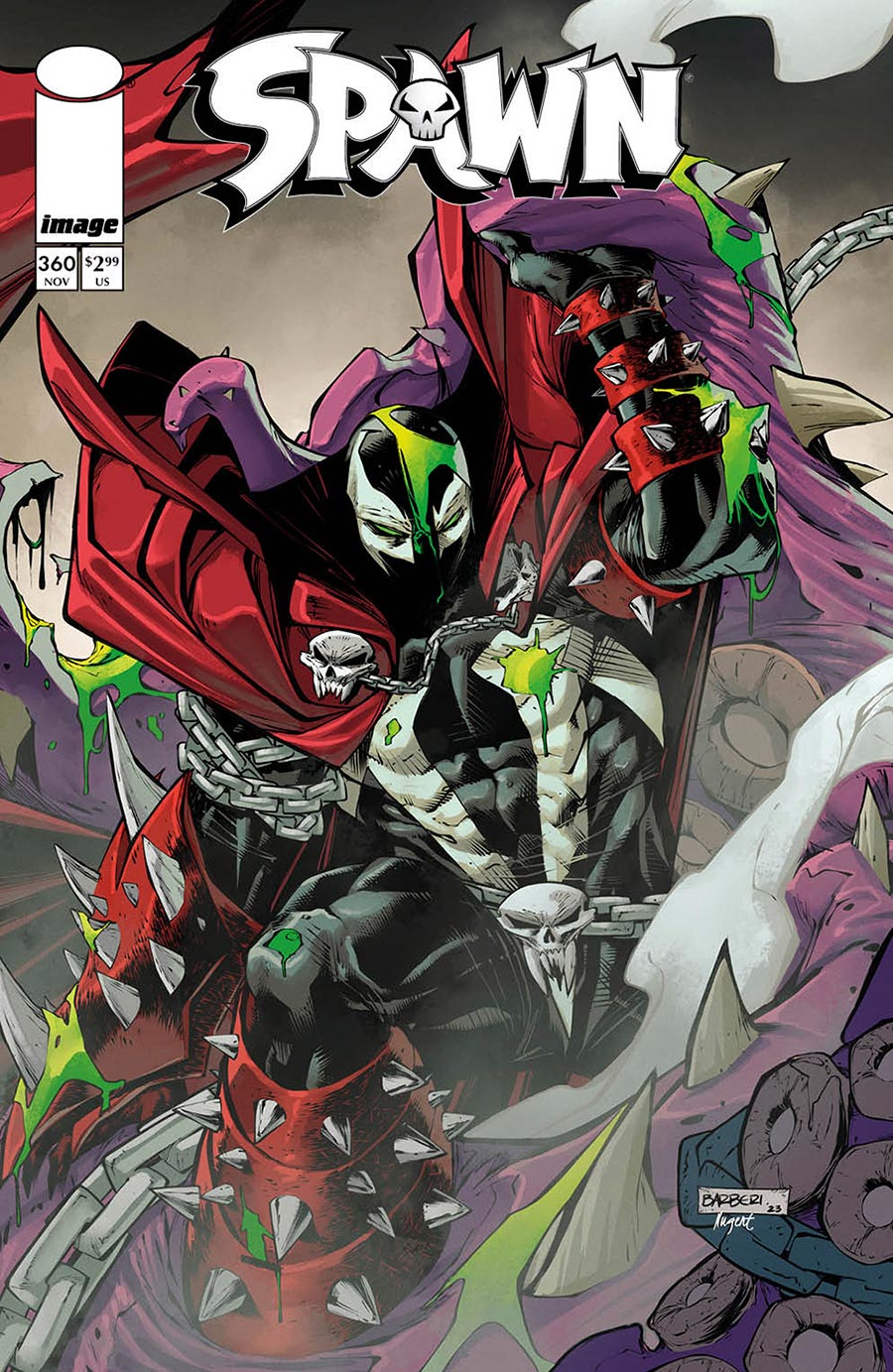 Spawn #360 Cover A Regular Carlo Barberi Cover