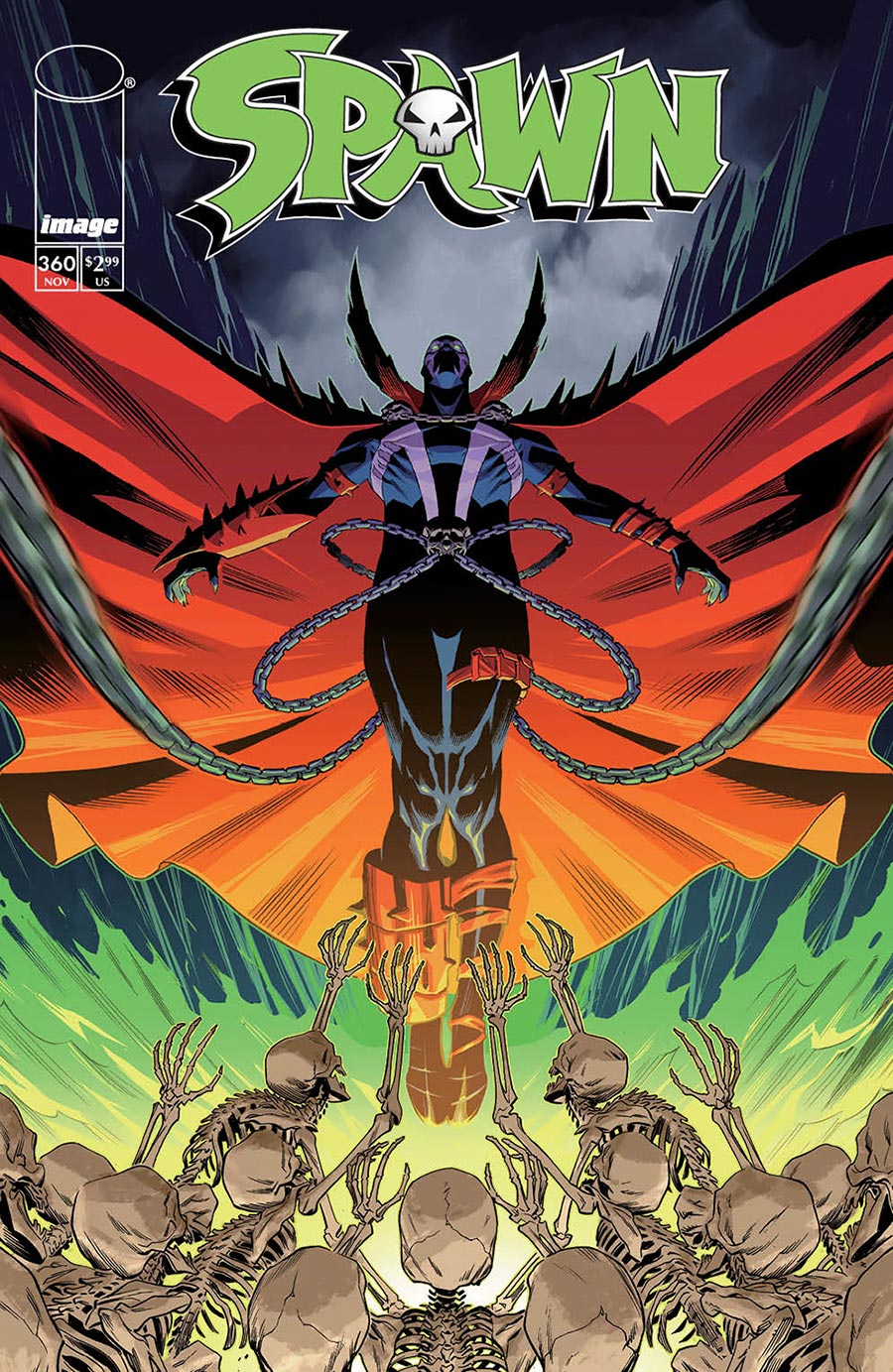 Spawn #360 Cover B Variant Marco Failla Cover