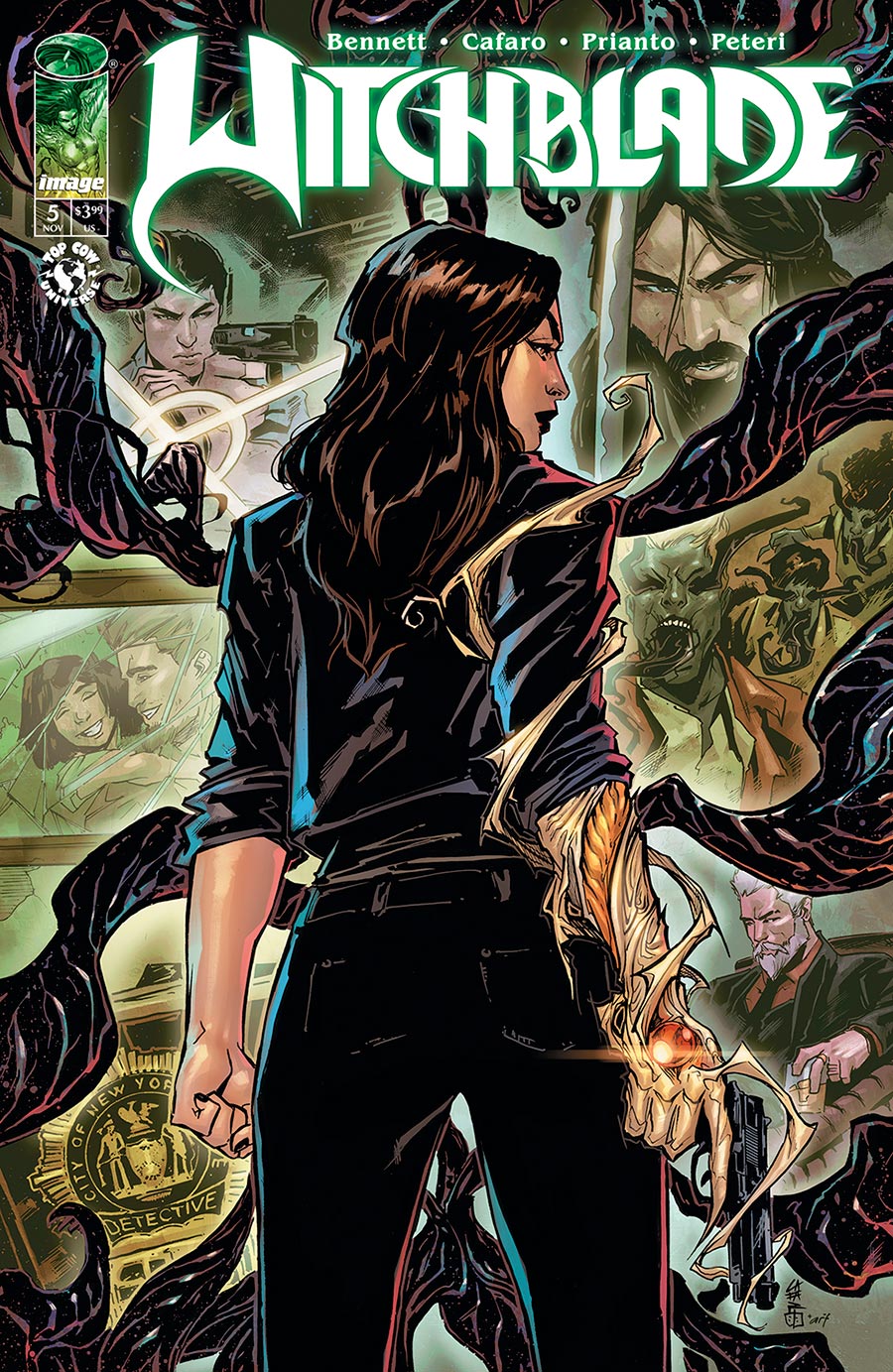 Witchblade Vol 3 #5 Cover A Regular Giuseppe Cafaro & Arif Prianto Cover