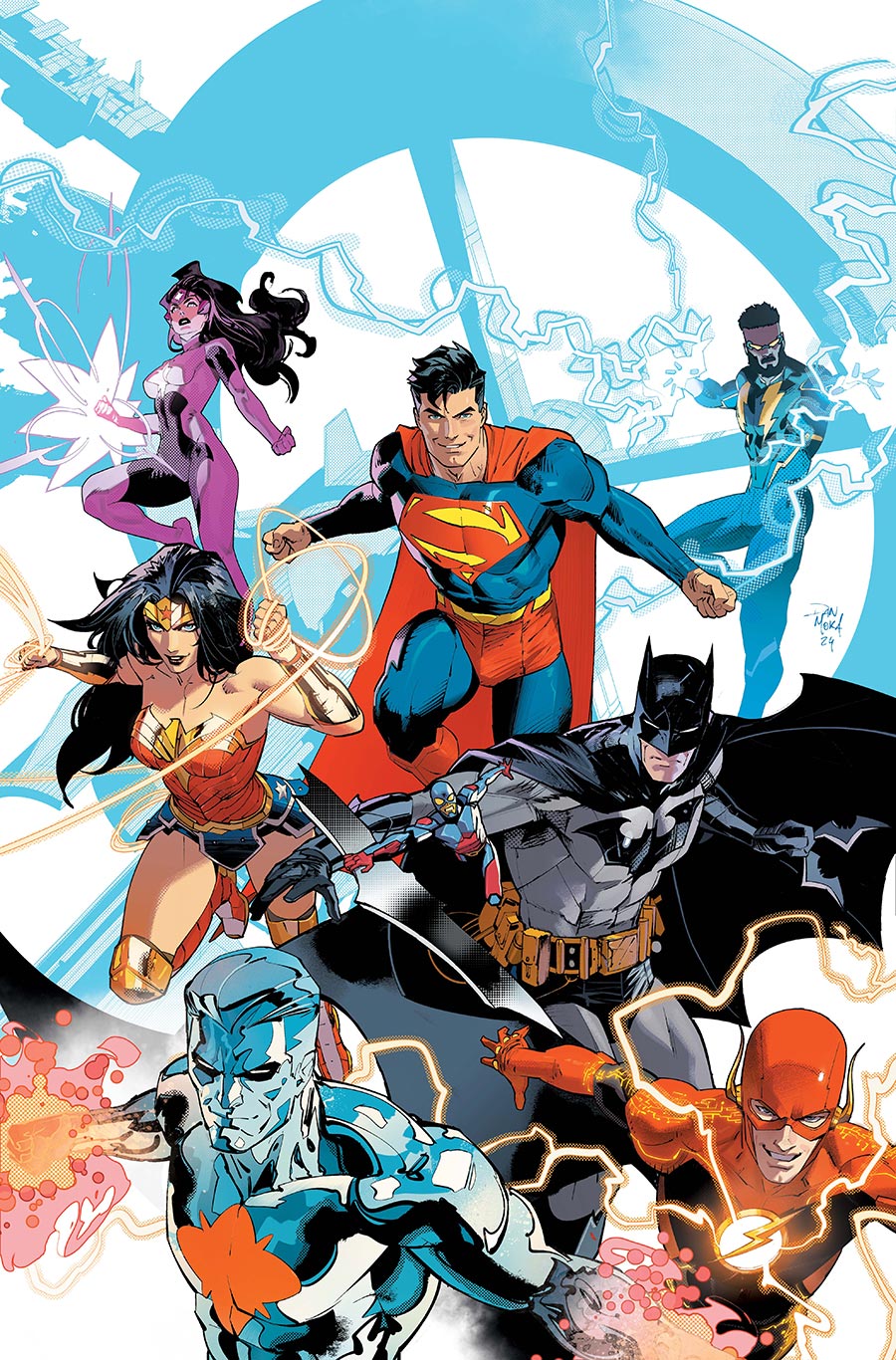 Justice League Unlimited #1 Cover A Regular Dan Mora Cover (DC All In)