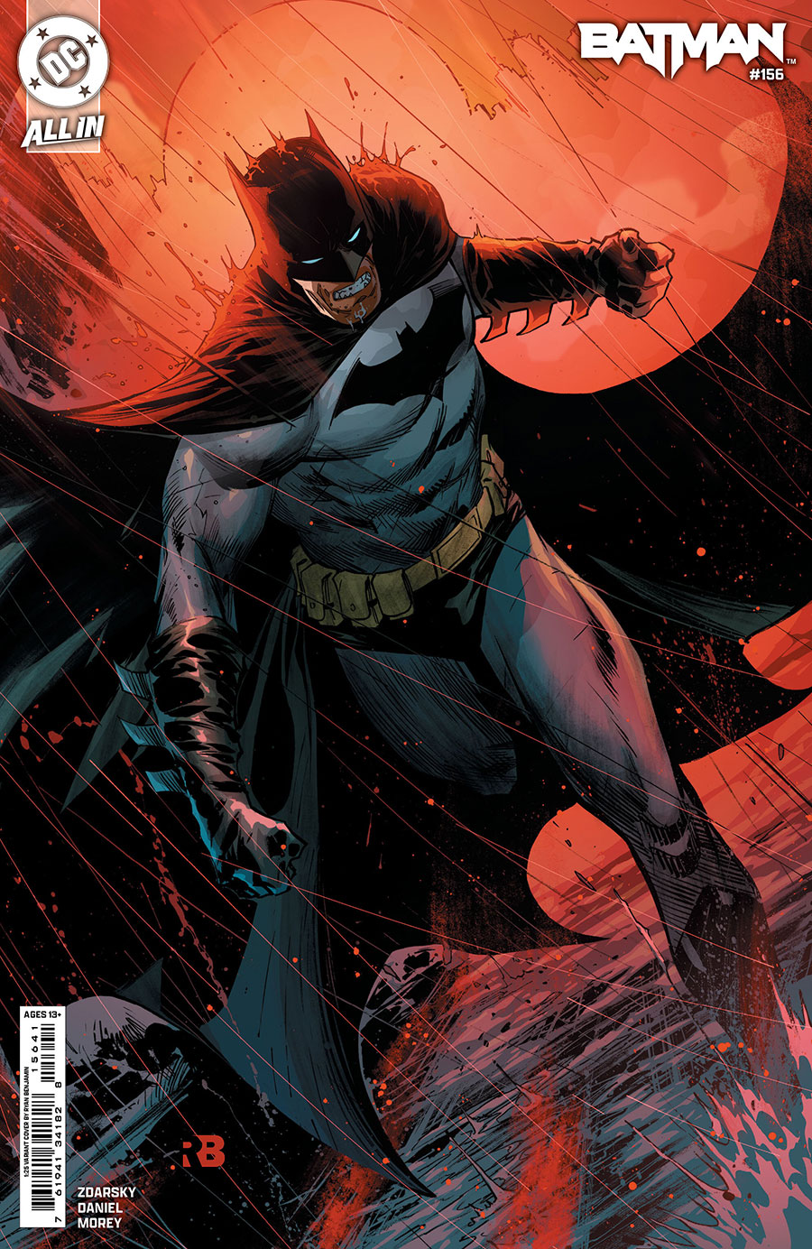 Batman Vol 3 #156 Cover F Incentive Ryan Benjamin Card Stock Variant Cover (DC All In)