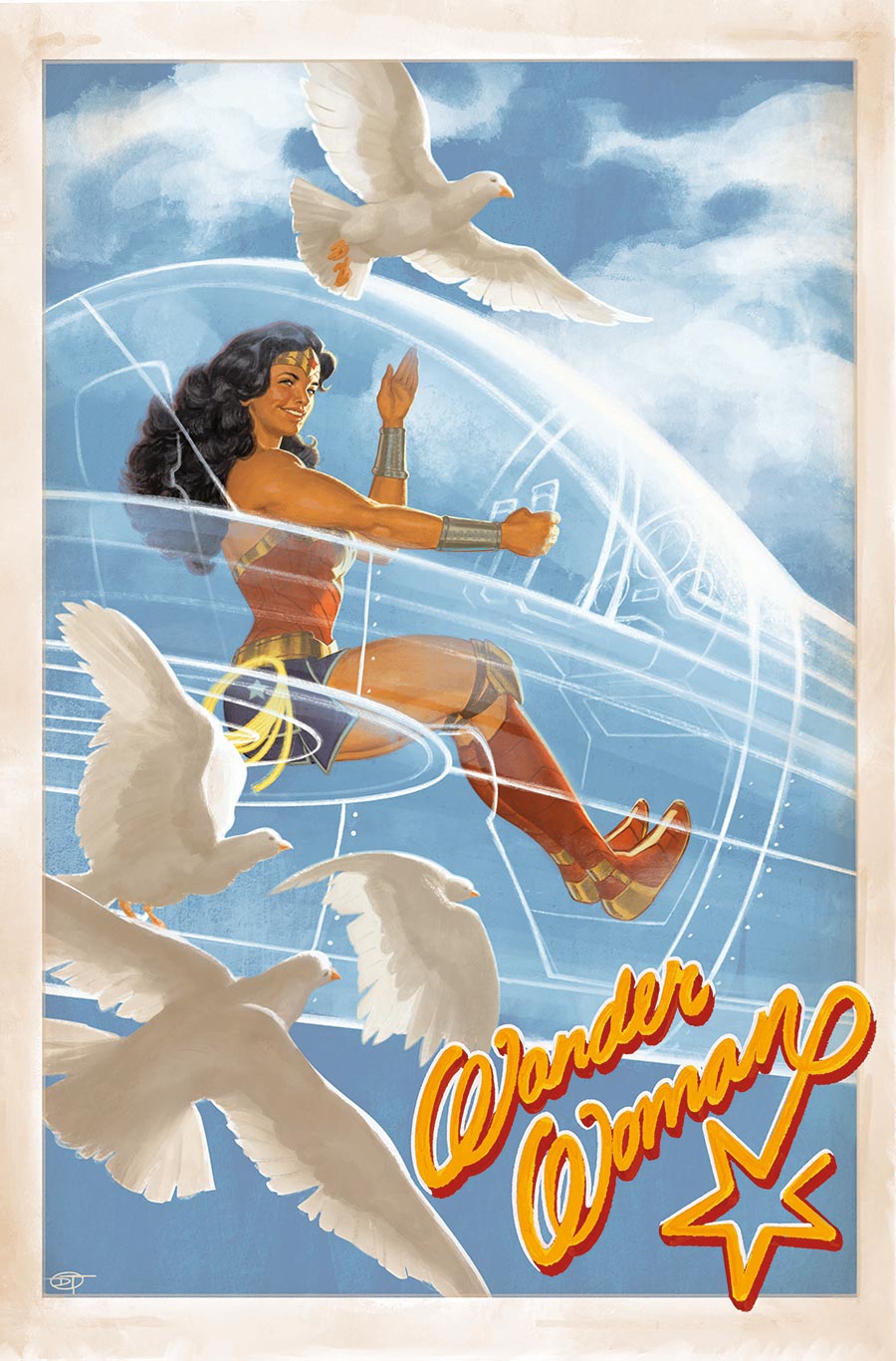 Wonder Woman Vol 6 #15 Cover C Variant David Talaski Card Stock Cover (DC All In)