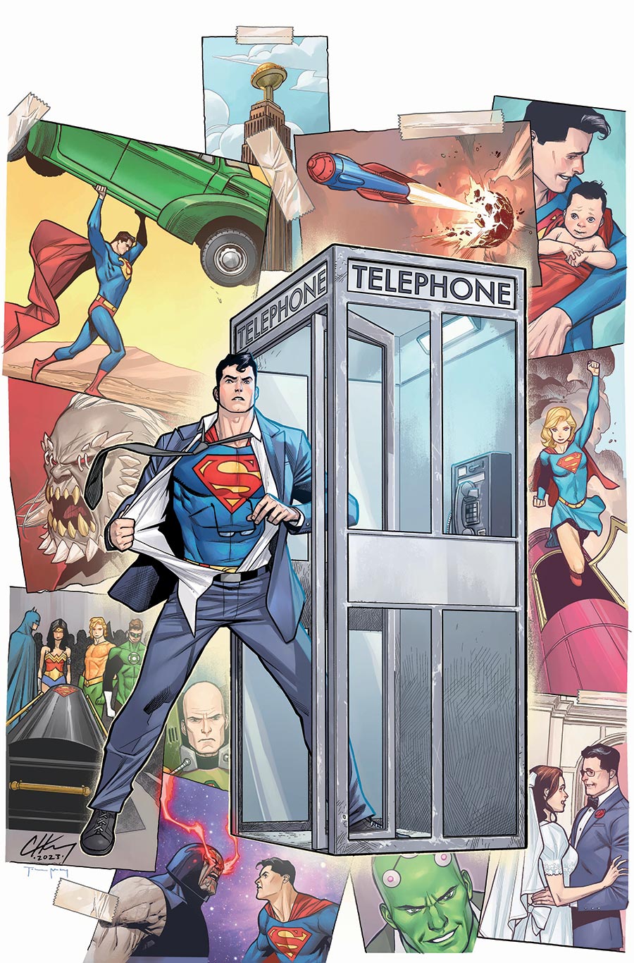 Action Comics Vol 2 #1075 Cover A Regular Clayton Henry Cover (DC All In)