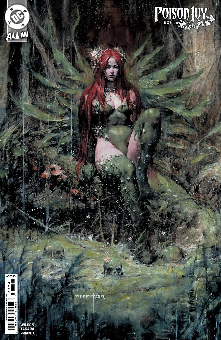 Poison Ivy #27 Cover D Incentive Puppeteer Lee Card Stock Variant Cover (DC All In)