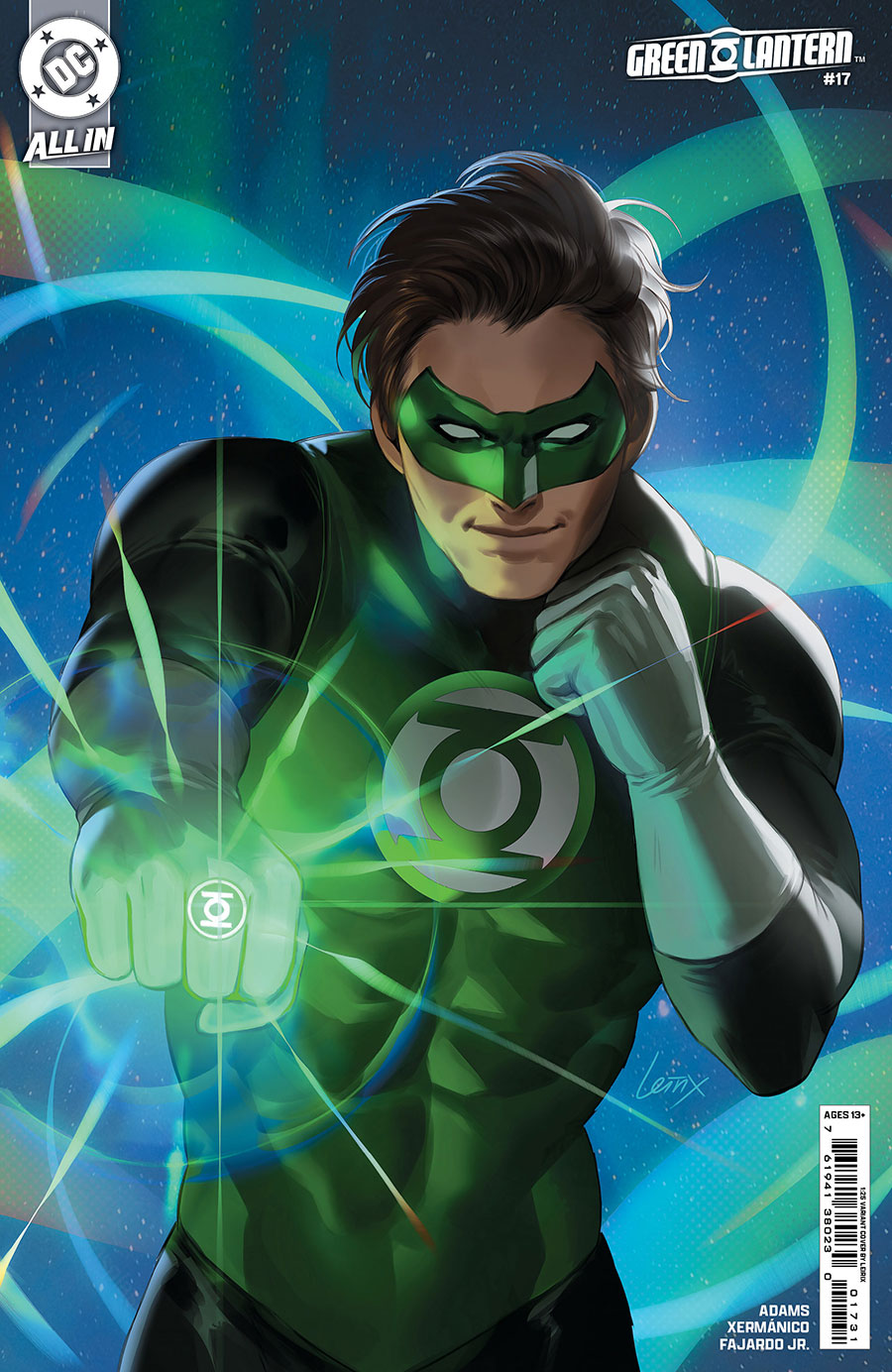 Green Lantern Vol 8 #17 Cover D Incentive Lesley Leirix Li Card Stock Variant Cover (DC All In)