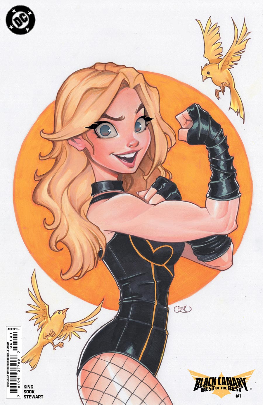 Black Canary Best Of The Best #1 Cover D Incentive Chrissie Zullo Card Stock Variant Cover (DC All In)