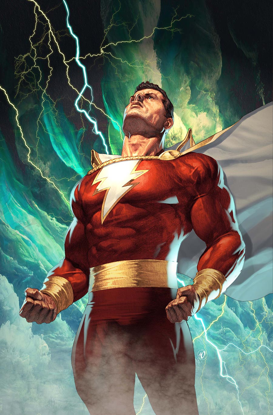 SHAZAM Vol 4 #17 Cover B Variant Ariel Olivetti Card Stock Cover (DC All In)