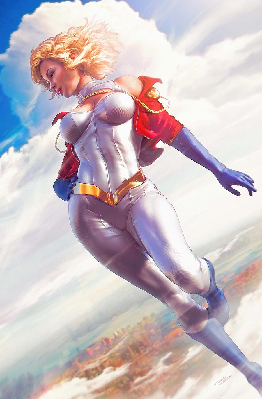 Power Girl Vol 3 #15 Cover C Variant Tiago Da Silva Card Stock Cover (DC All In)