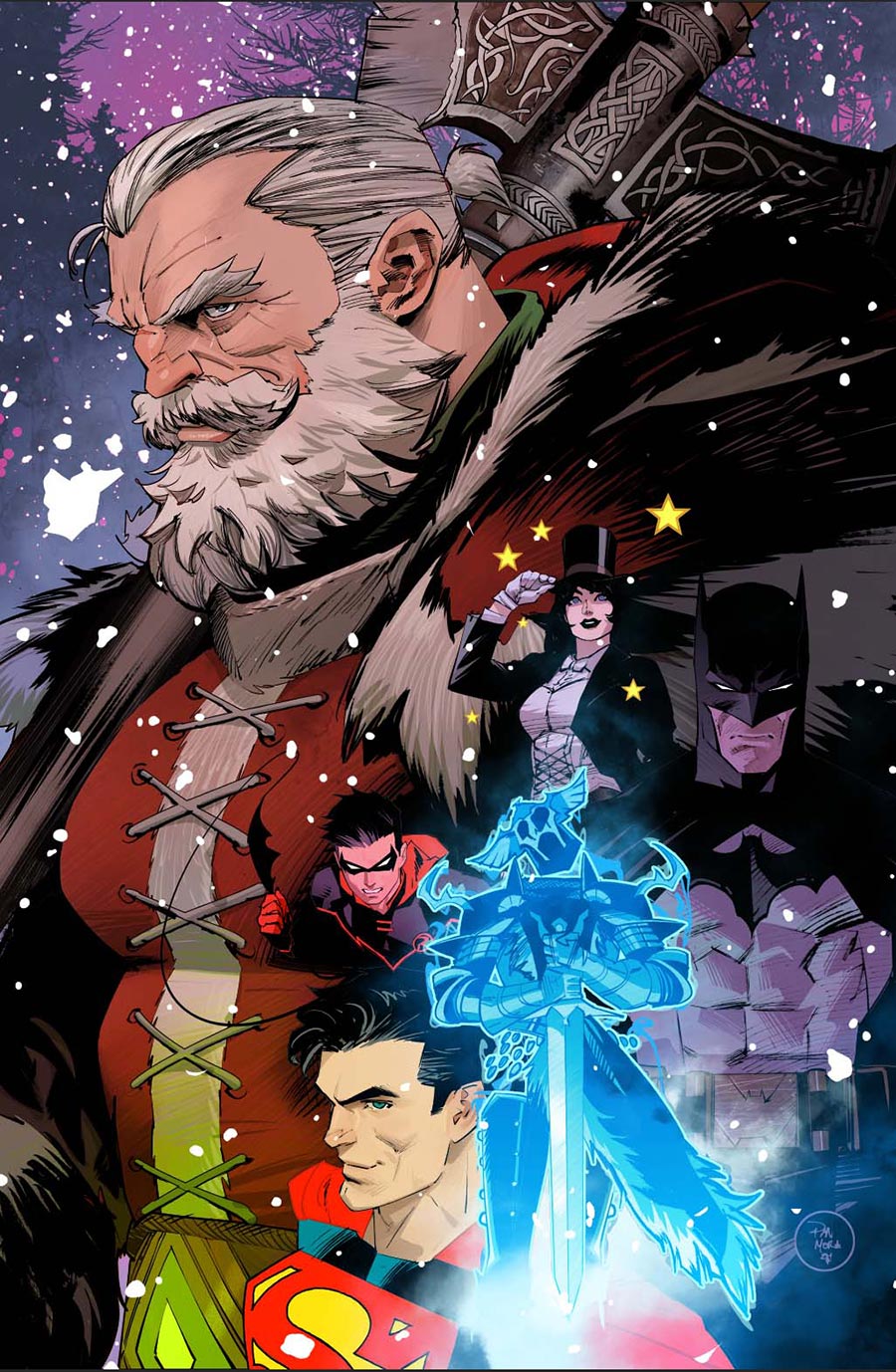 Batman Santa Claus Silent Knight Returns #1 Cover B Variant Dan Mora Card Stock Cover