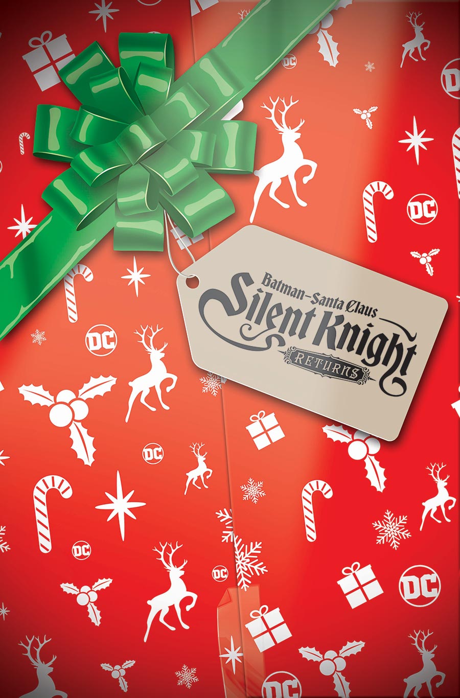 Batman Santa Claus Silent Knight Returns #1 Cover C Variant Dan Hipp DC Holiday Surprise Rub And Sniff Polybag Cover With Polybag