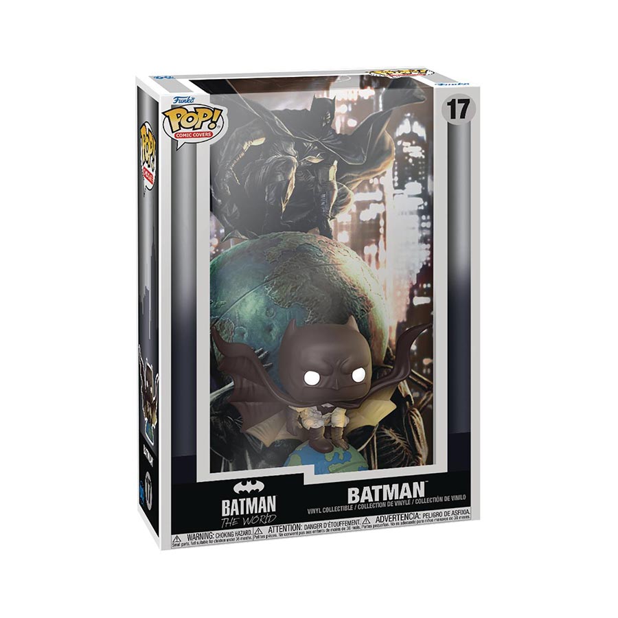 POP Comic Cover Batman Batman The World 1 Batman Vinyl Figure