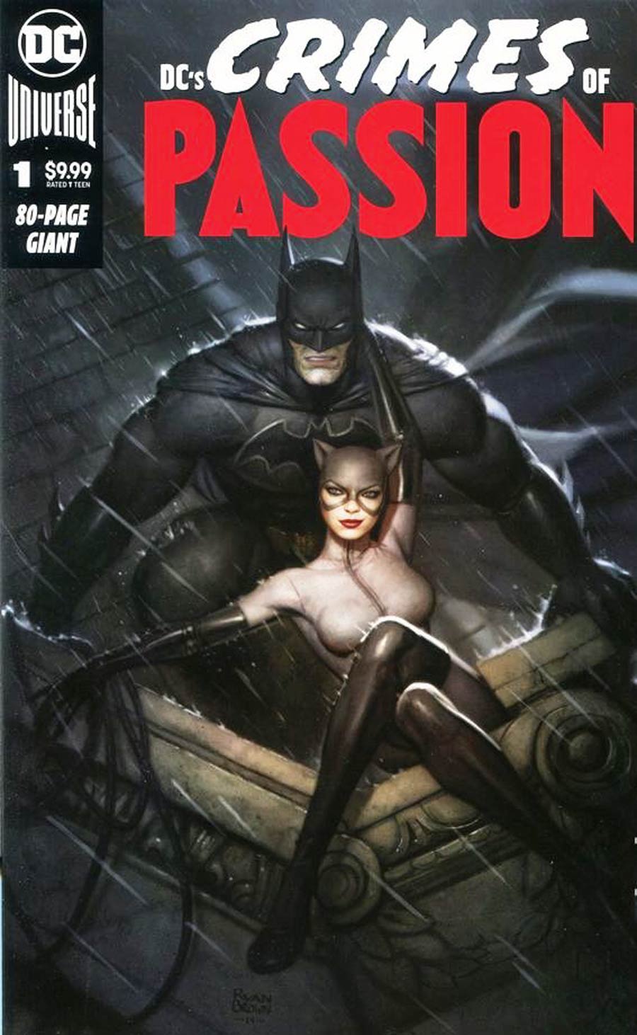 DC Crimes Of Passion #1 Cover B Ryan Brown Variant Cover