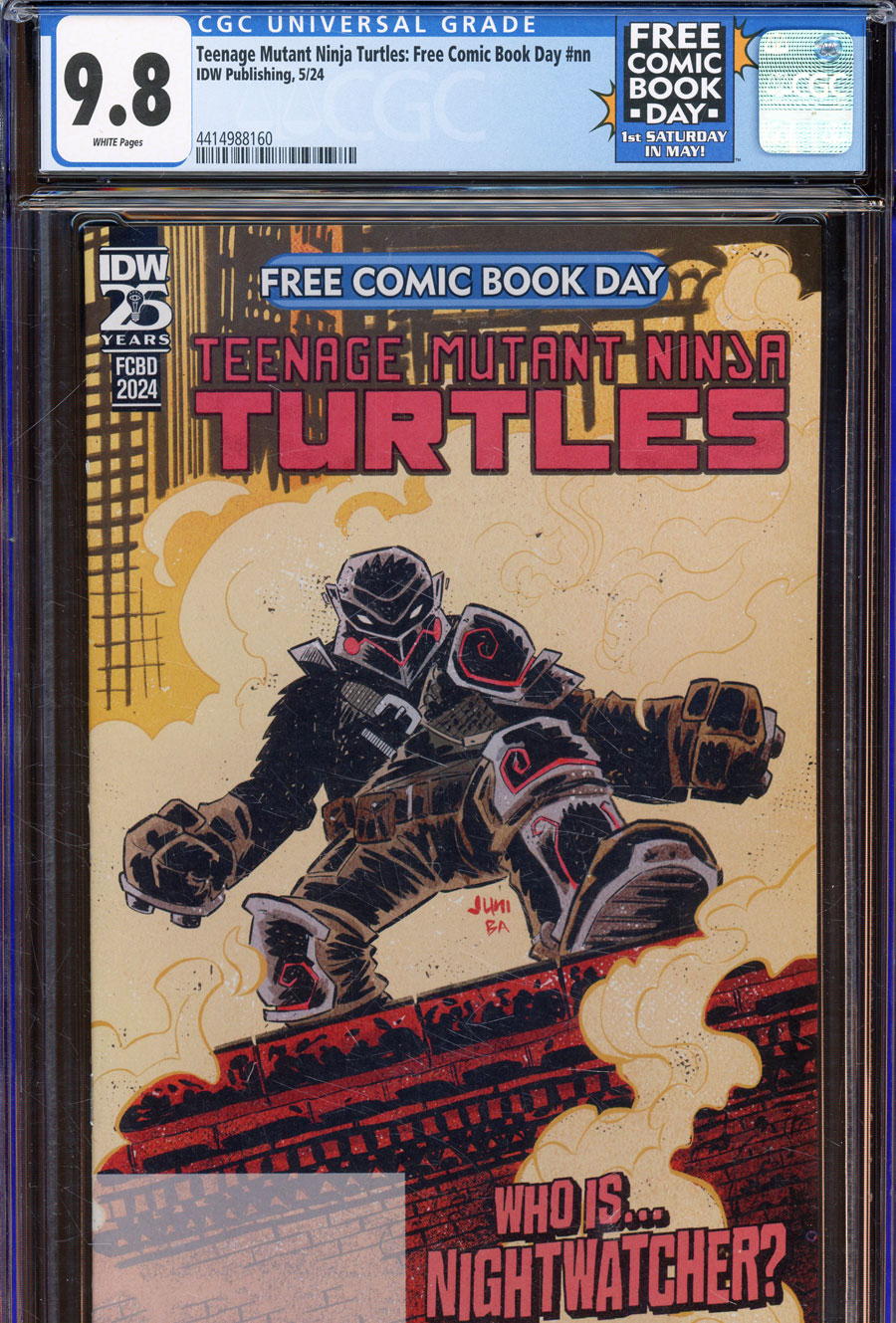 Teenage Mutant Ninja Turtles FCBD 2024 CGC 9.8