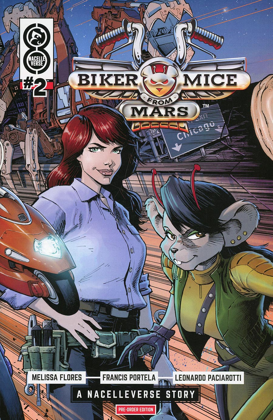 Biker Mice From Mars Vol 2 #2 Cover F Variant Pre-Order Cover