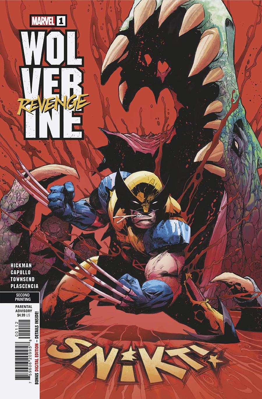 Wolverine Revenge #1 Cover L 2nd Ptg Adam Kubert Variant Cover