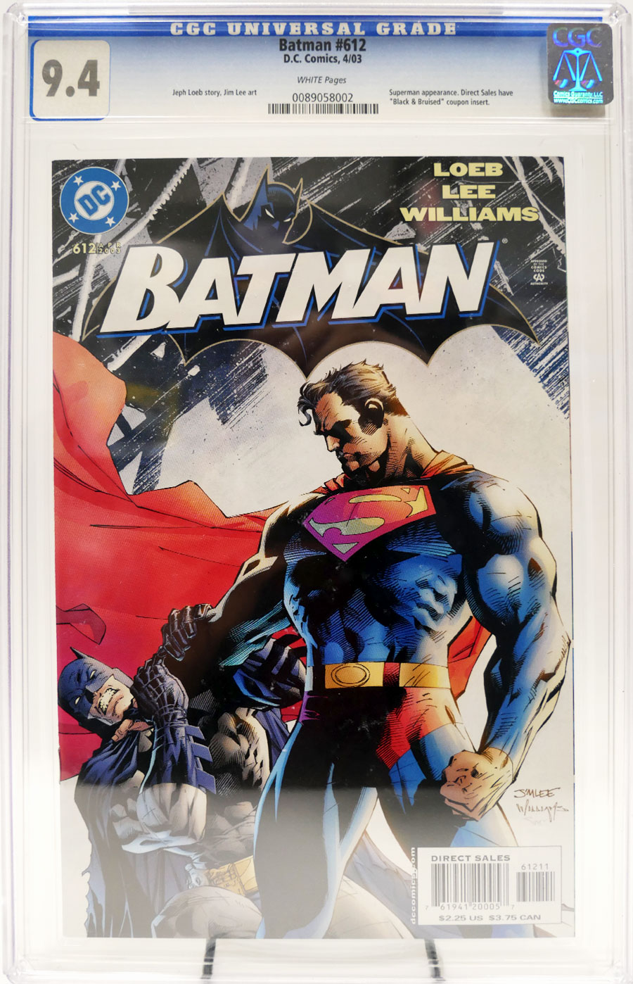 Batman #612 Cover E 1st Ptg Regular Cover CGC 9.4