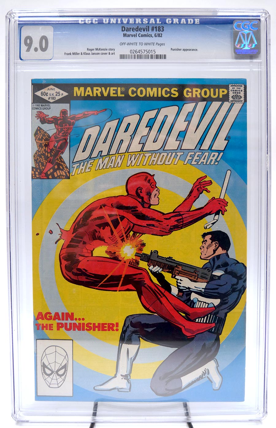 Daredevil #183 Cover D CGC 9.0