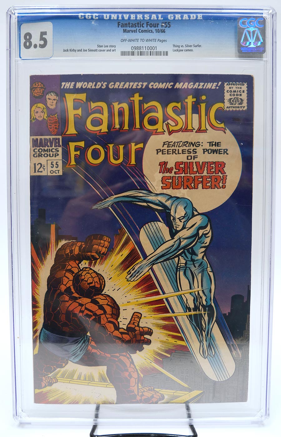 Fantastic Four #55 Cover B CGC 8.5