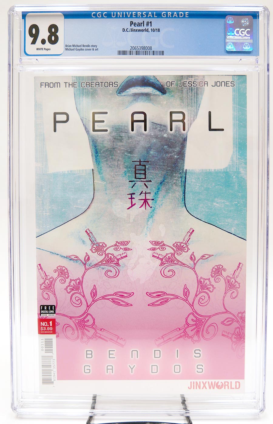 Pearl #1 Cover D Regular Michael Gaydos Cover CGC 9.8