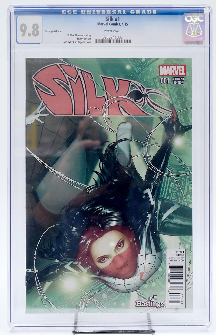 Silk #1 Cover F John Tyler Christopher Hastings Variant Cover CGC 9.8