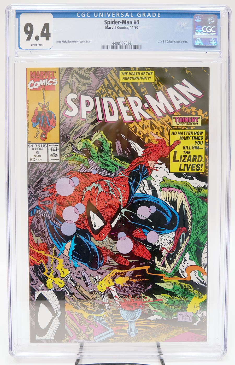 Spider-Man #4 Cover B CGC 9.4