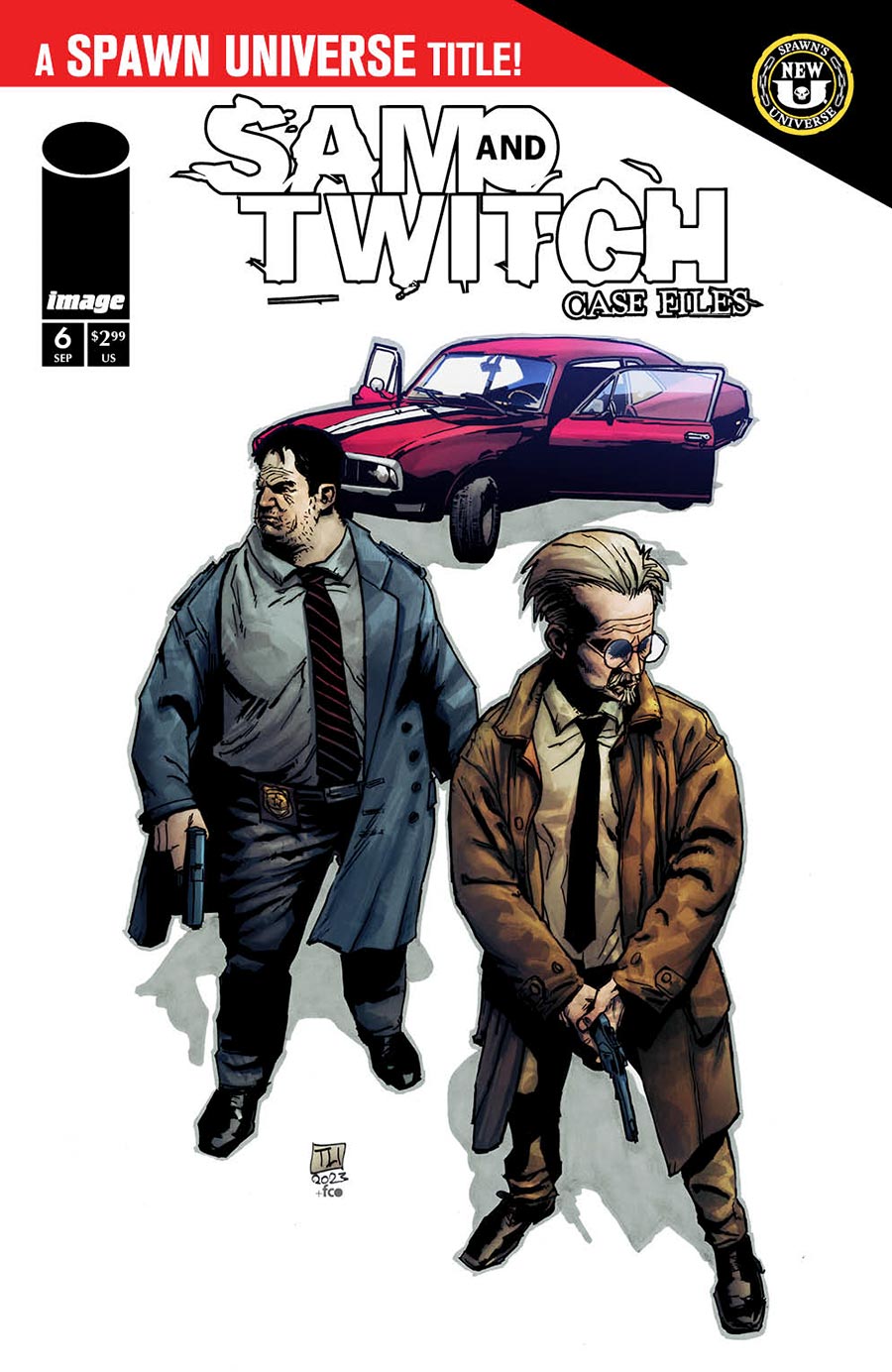 Sam And Twitch Case Files #6 Cover B Variant Thomas Nachlik Cover