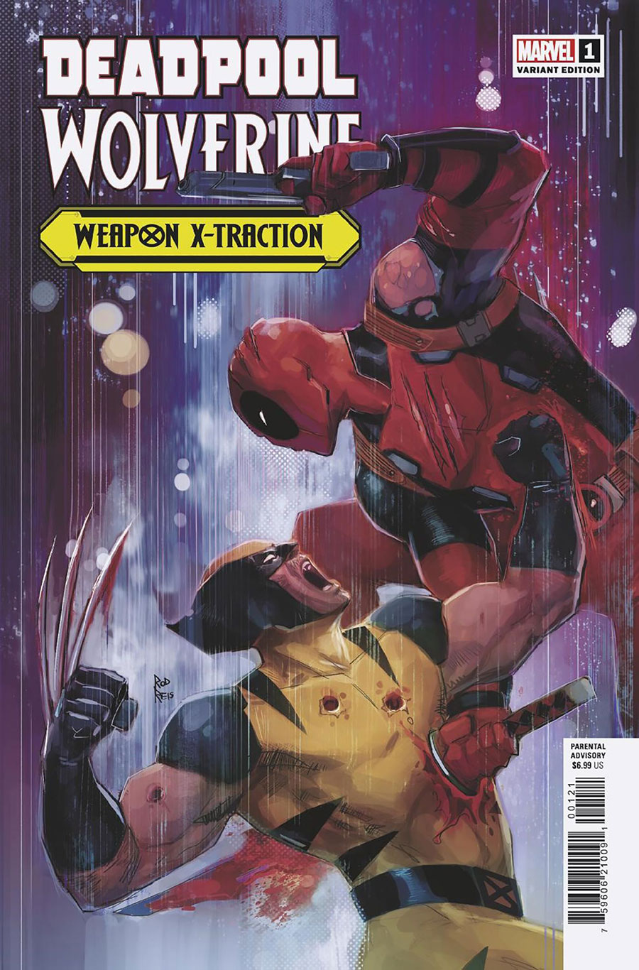 Deadpool Wolverine Weapon X-Traction #1 (One Shot) Cover C Variant Rod Reis Cover