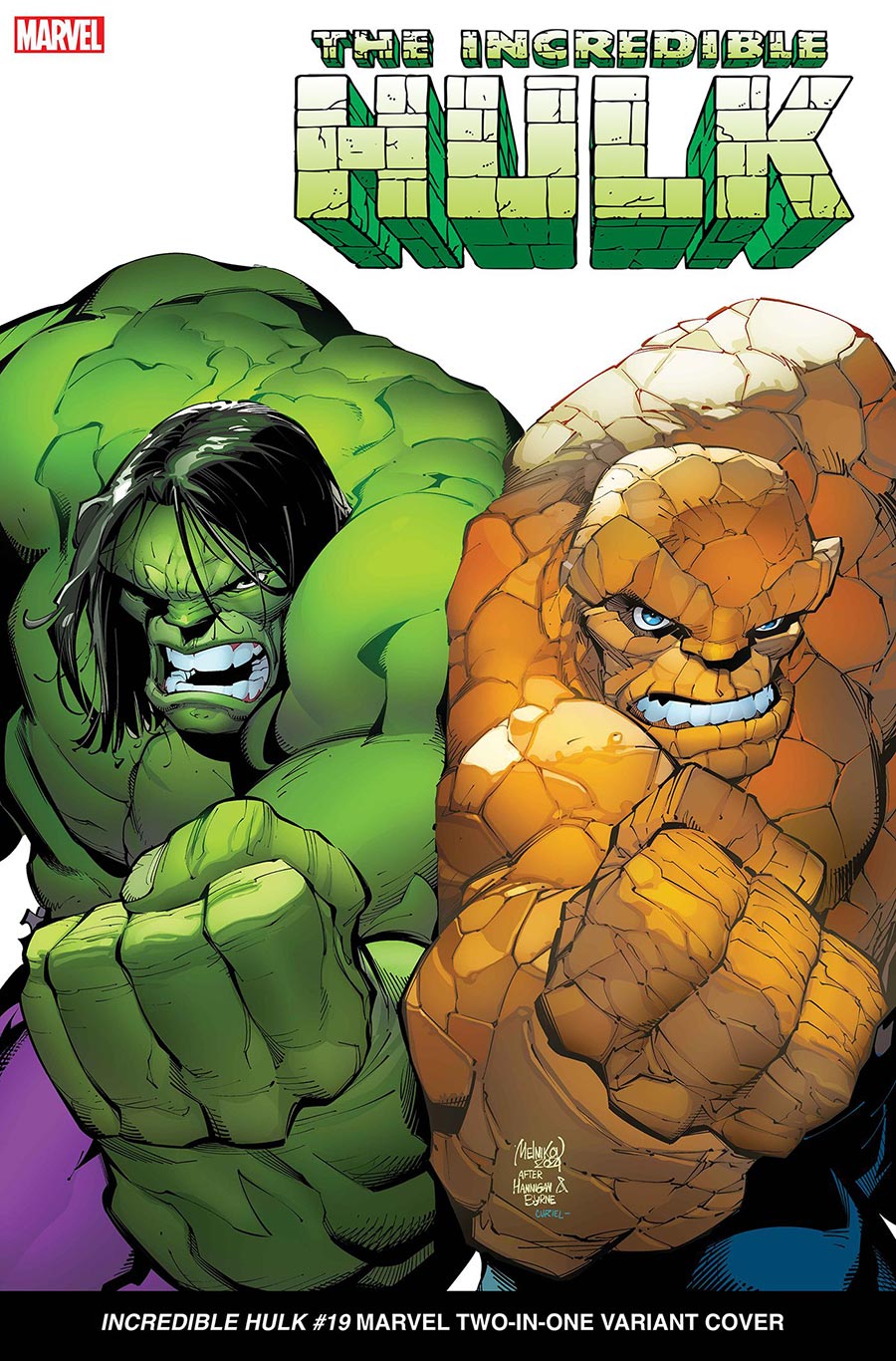 Incredible Hulk Vol 5 #19 Cover B Variant Gleb Melnikov Marvel Two-In-One Cover (#800)