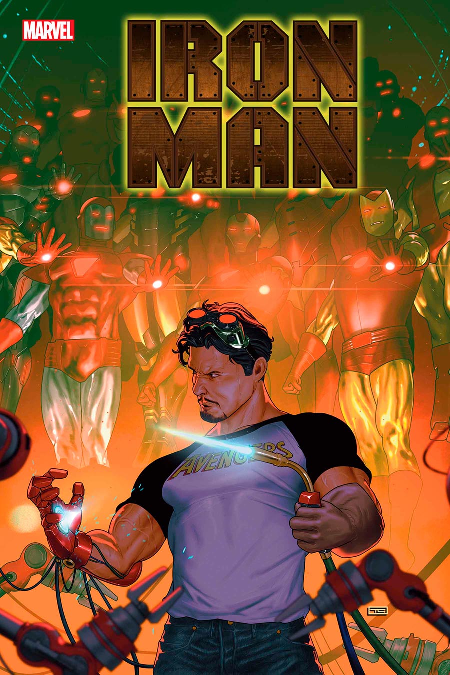 Iron Man Vol 7 #2 Cover C Variant Taurin Clarke Cover