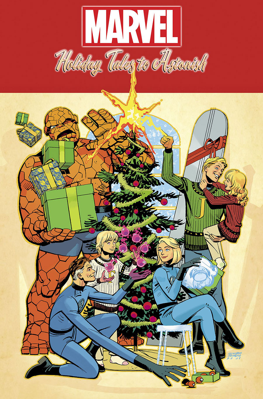 Marvel Holiday Tales To Astonish #1 (One Shot) Cover B Variant Leonardo Romero Cover