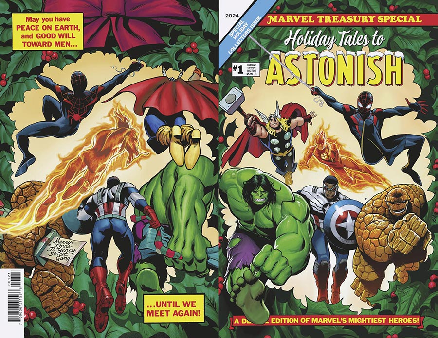 Marvel Holiday Tales To Astonish #1 (One Shot) Cover C Variant Lee Garbett Homage Wraparound Cover