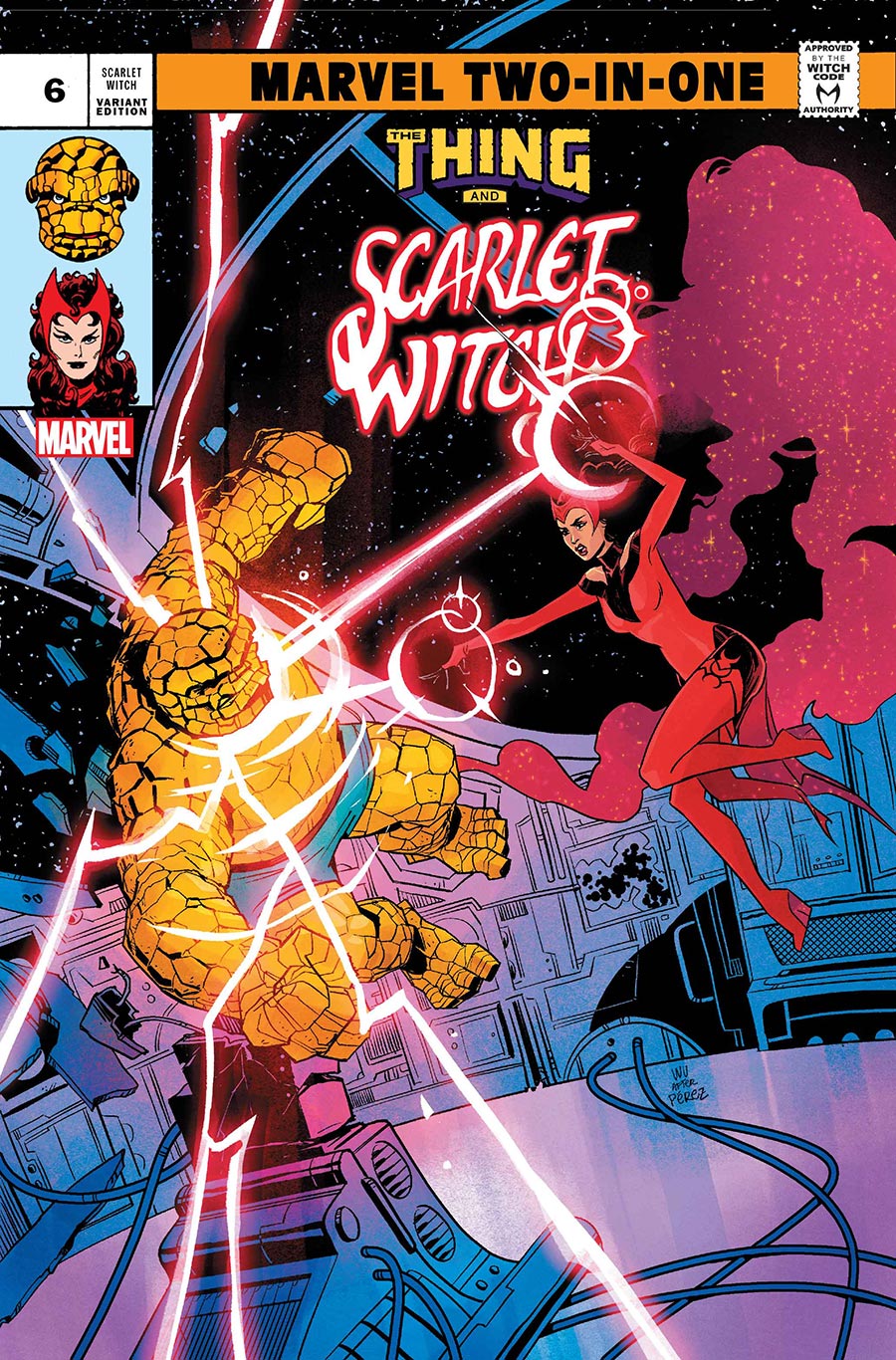 Scarlet Witch Vol 4 #6 Cover B Variant Annie Wu Marvel Two-In-One Cover