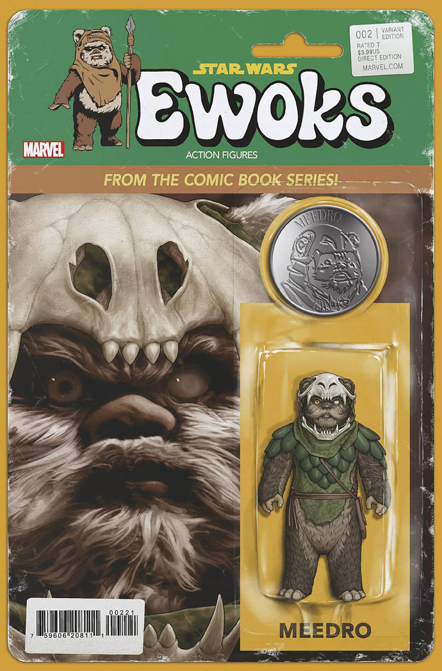 Star Wars Ewoks #2 Cover B Variant John Tyler Christopher Action Figure Cover