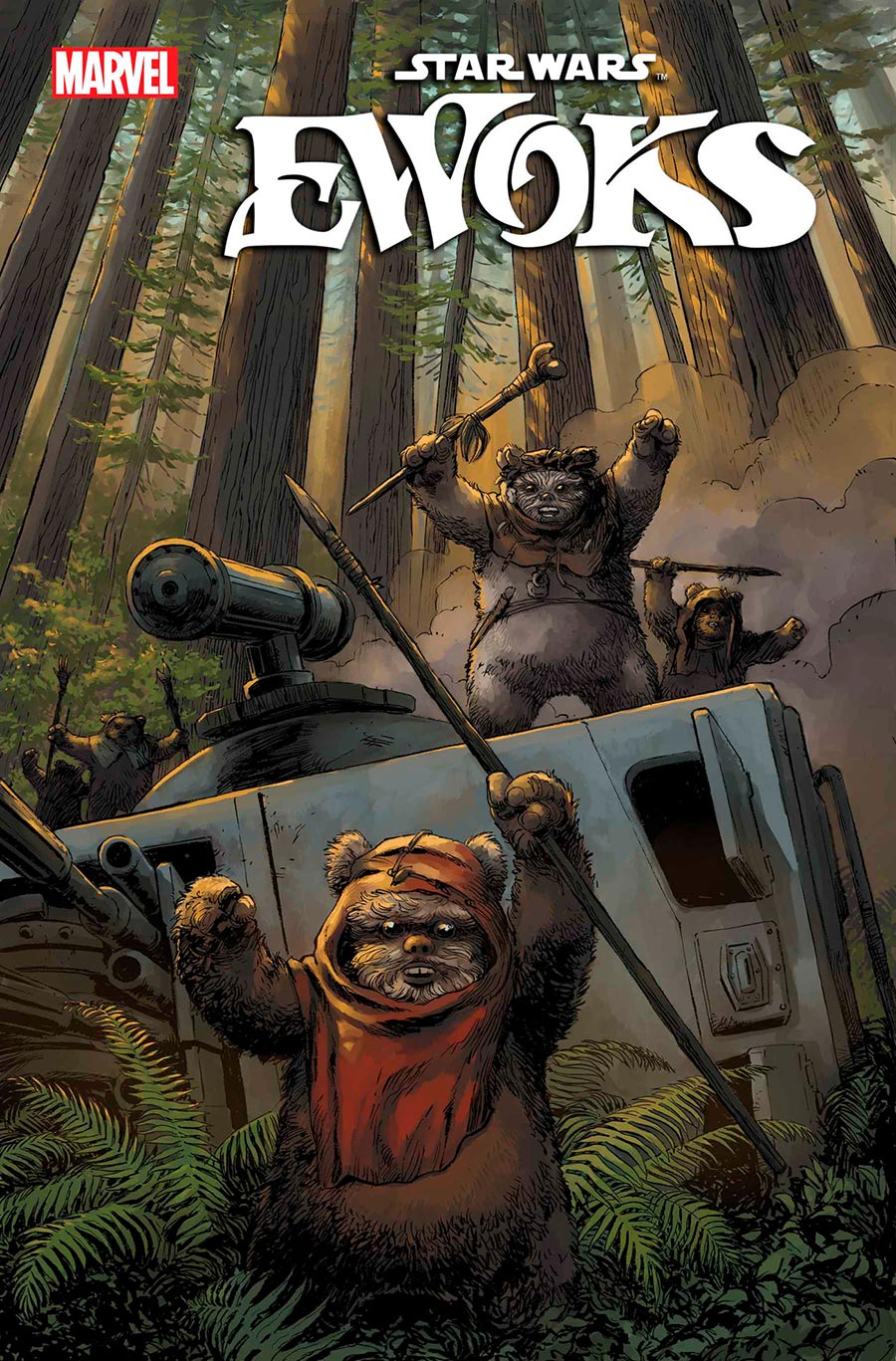 Star Wars Ewoks #2 Cover C Variant Dave Wachter Cover