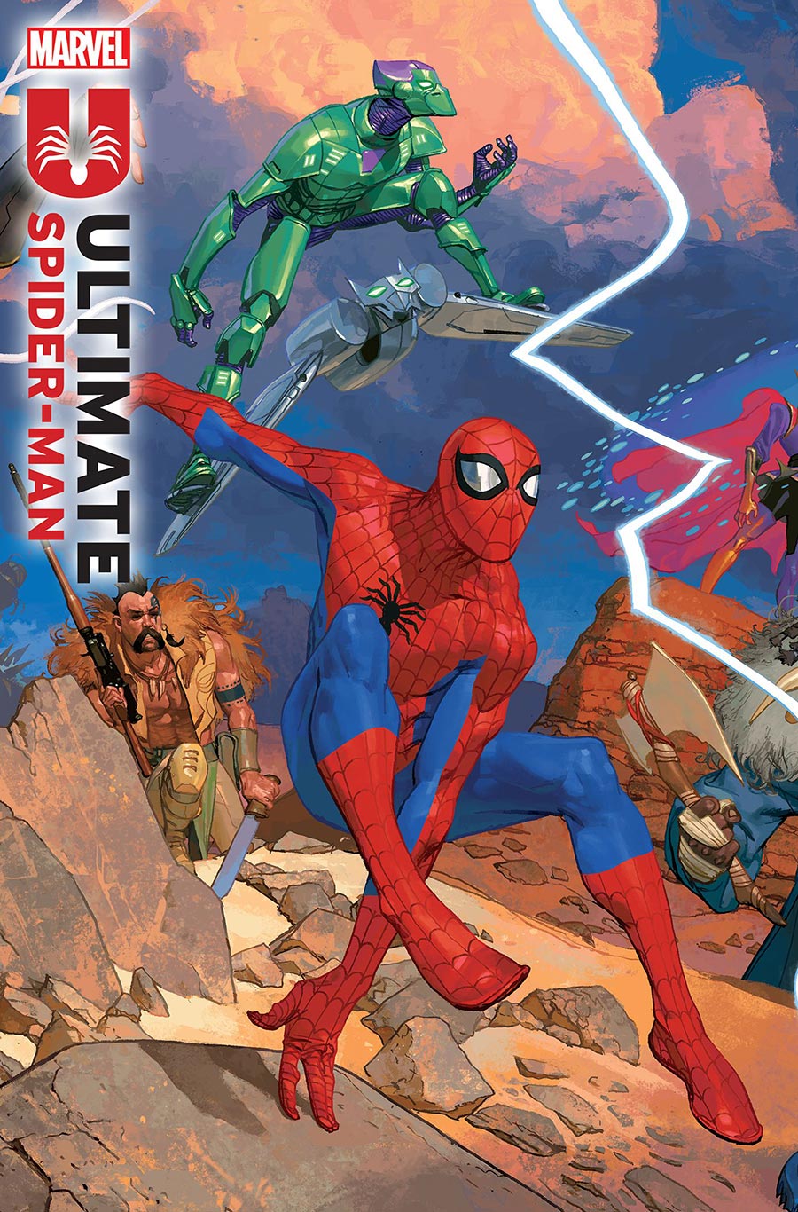 Ultimate Spider-Man Vol 2 #11 Cover B Variant Josemaria Casanovas Connecting Cover