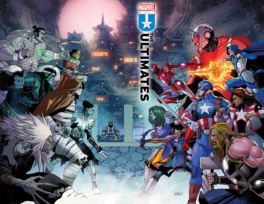 Ultimates Vol 5 #6 Cover D Variant Leinil Francis Yu Wraparound Cover