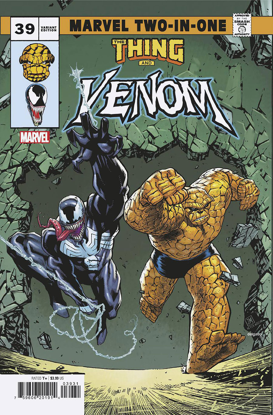 Venom Vol 5 #39 Cover B Variant Justin Mason Marvel Two-In-One Cover (Venom War Tie-In)