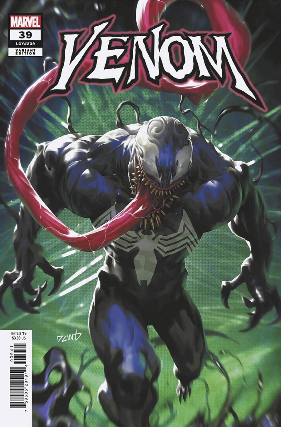 Venom Vol 5 #39 Cover D Variant Derrick Chew Cover (Venom War Tie-In)