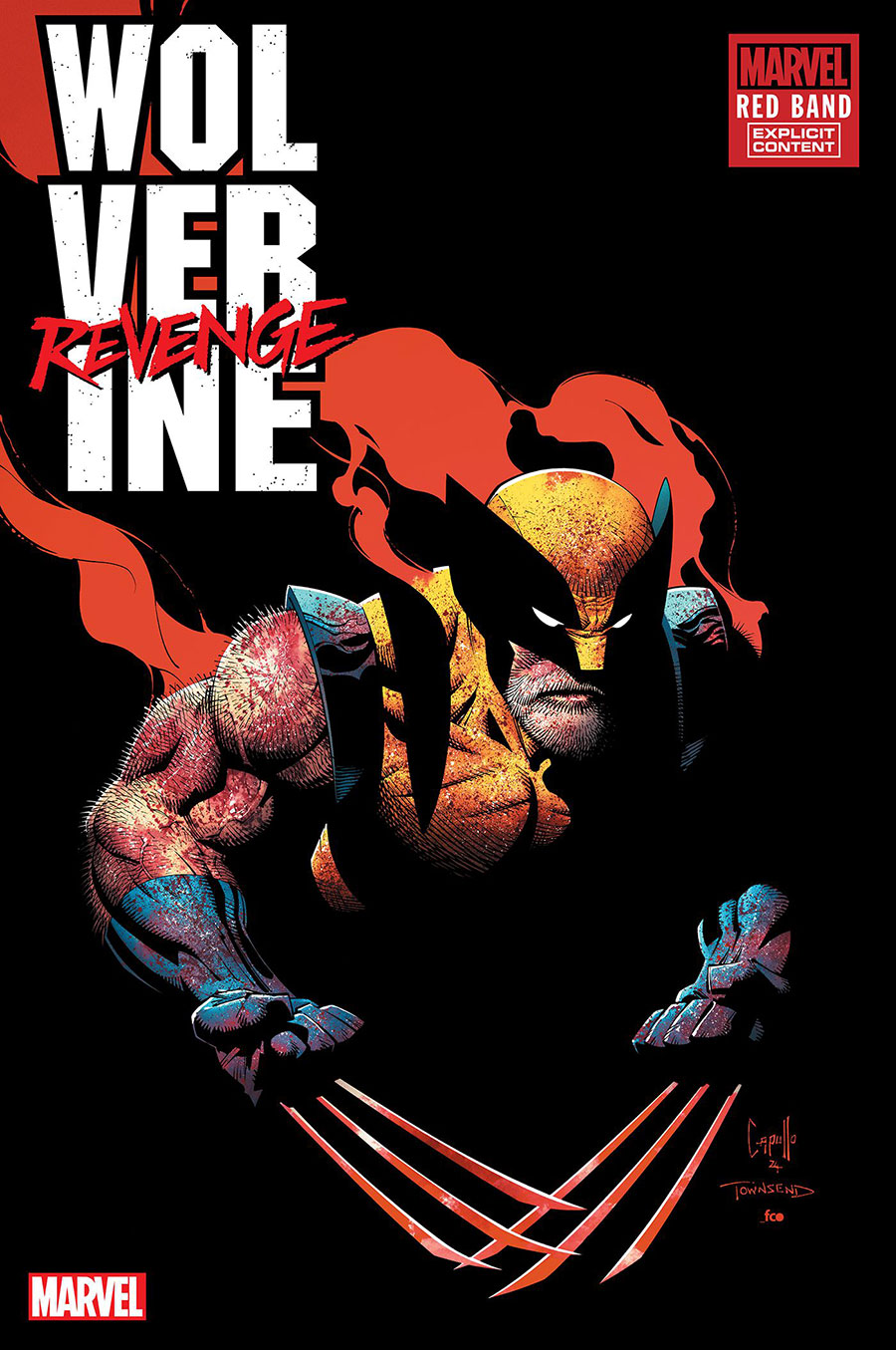 Wolverine Revenge Red Band Edition #4 Cover A Regular Greg Capullo Cover With Polybag