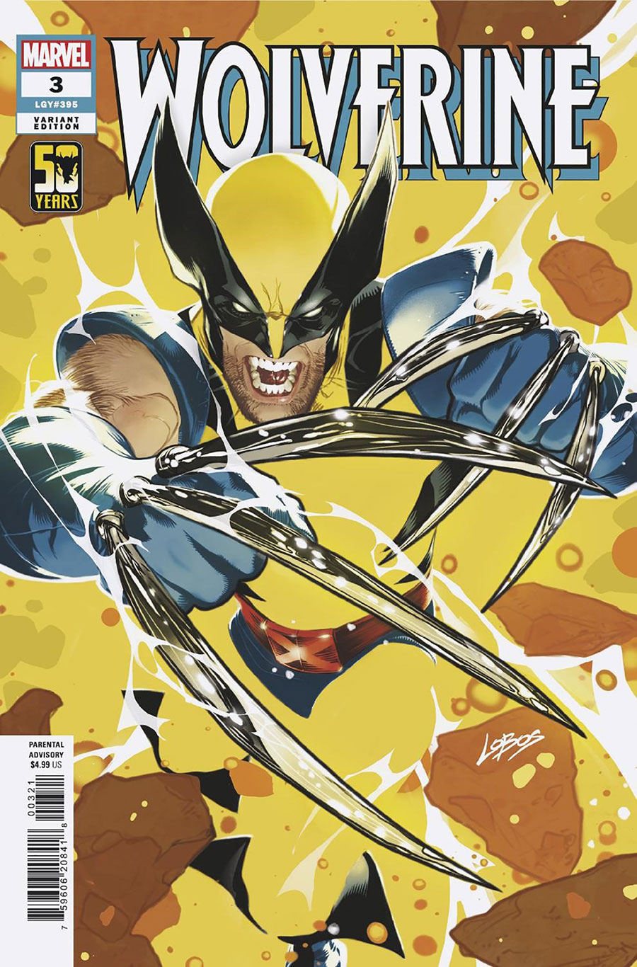 Wolverine Vol 8 #3 Cover D Variant Pablo Villalobos Cover