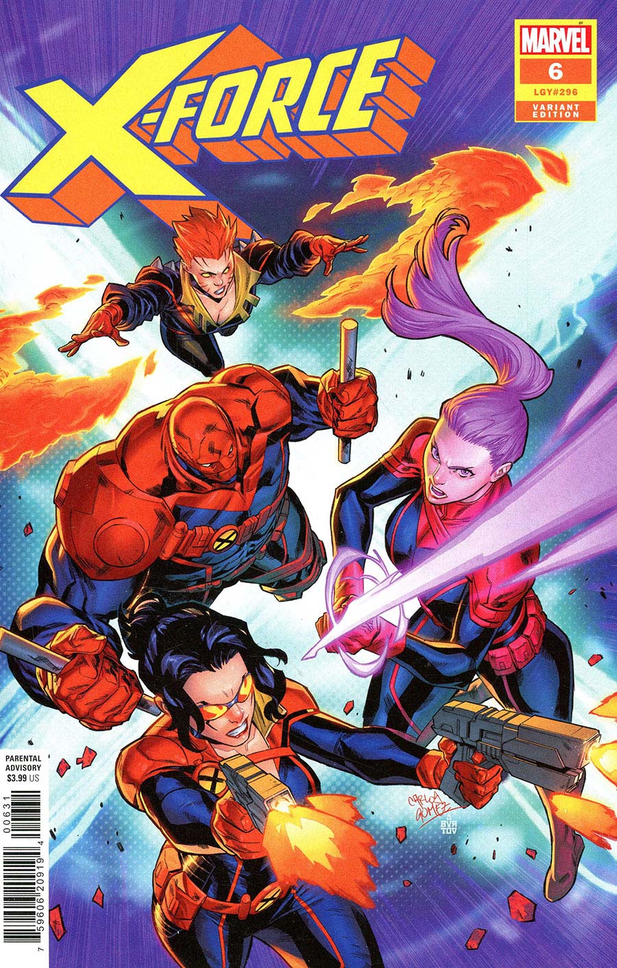 X-Force Vol 7 #6 Cover C Variant Carlos Gomez Cover