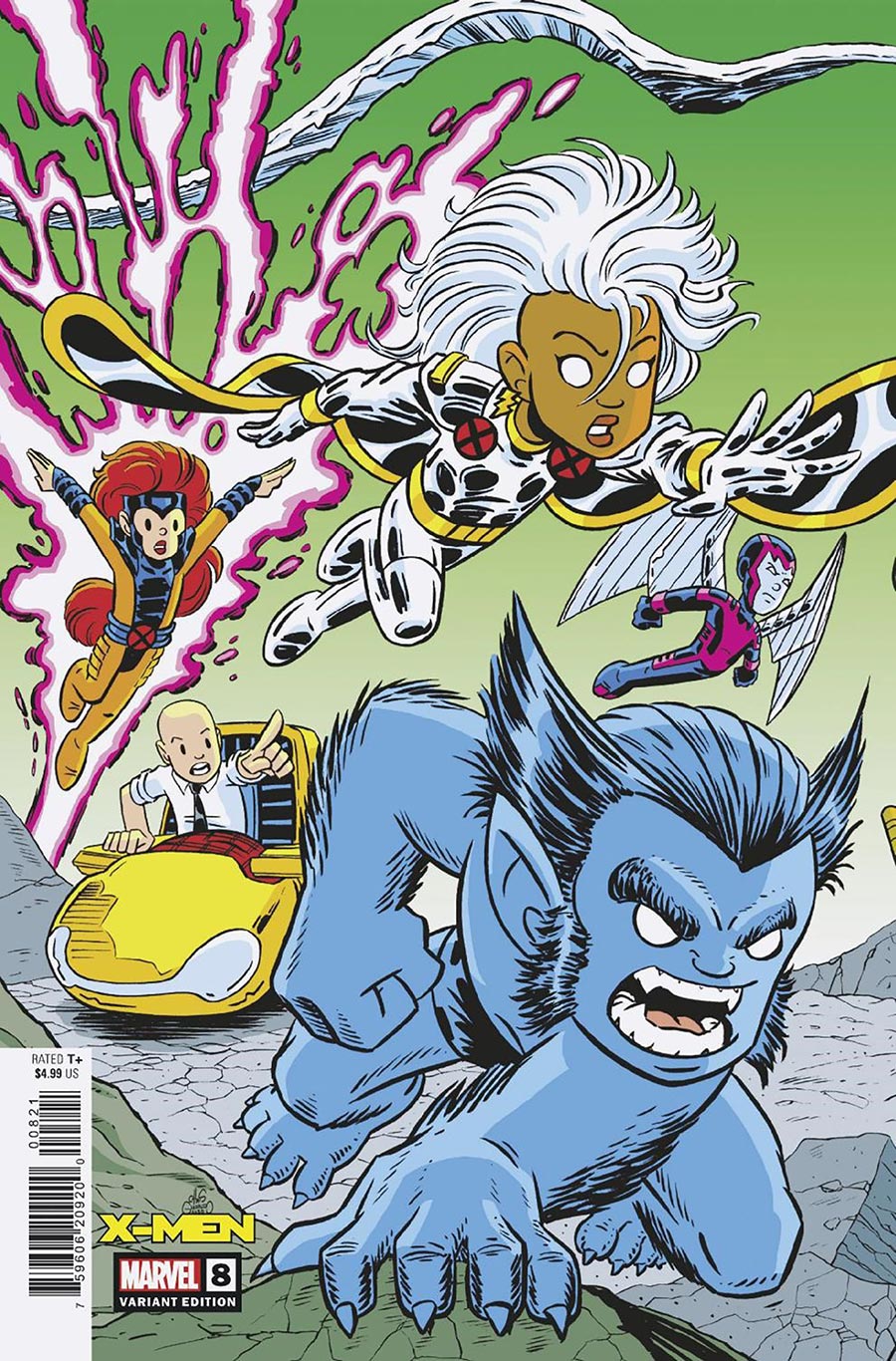 X-Men Vol 7 #8 Cover B Variant Chris Giarrusso Crossover Connecting Cover (Raid On Graymalkin Part 1)