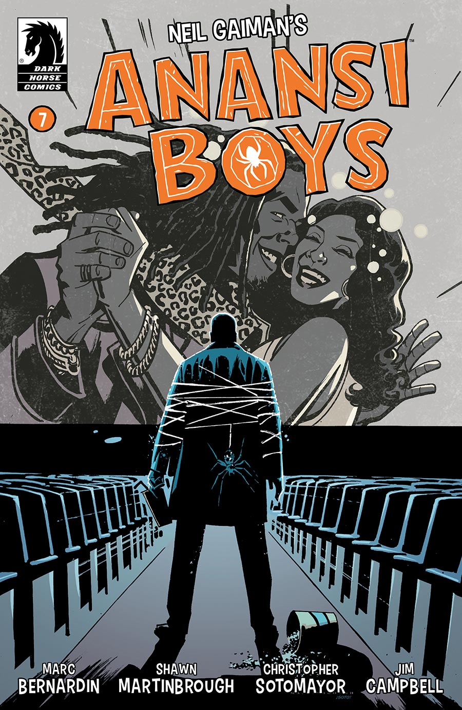 Neil Gaimans Anansi Boys I #7 Cover B Variant Shawn Martinbrough Cover - RESOLICITED