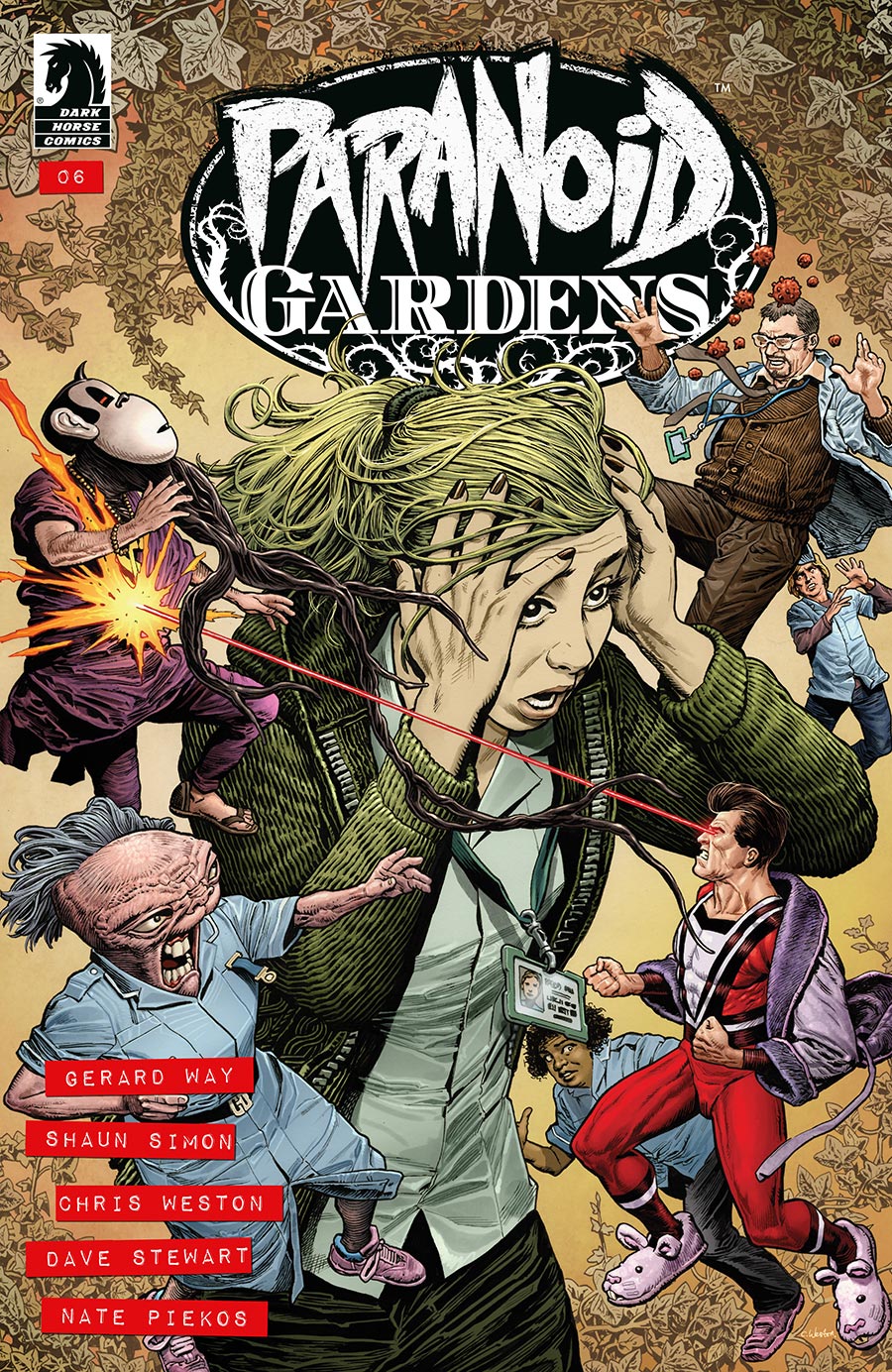 Paranoid Gardens #6 Cover A Regular Chris Weston Cover